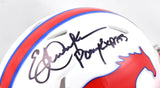 Eric Dickerson Autographed SMU Speed Mini Helmet Pony Express - Beckett W Holo