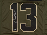Christian Kirk Signed Jacksonville Jaguars Salute to Service Jersey (Beckett) WR