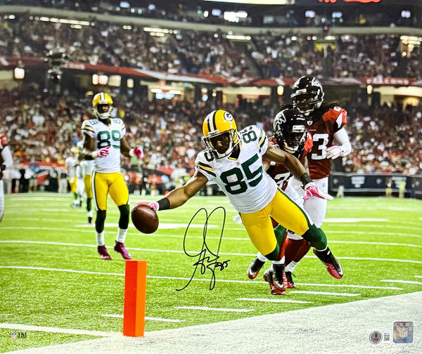GREG JENNINGS - Green Bay Packers NFL - Signed 16x20 Photo AUTO #3 - BAS