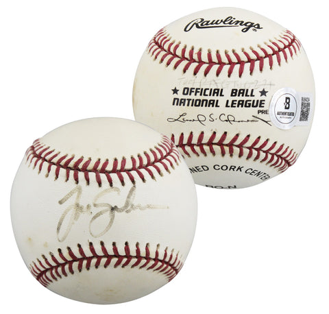 Angels Tim Salmon Authentic Signed Coleman Jr. ONL Baseball BAS #BU64234