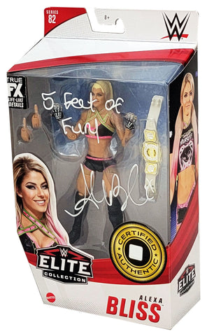 ALEXA BLISS AUTOGRAPHED WWE ACTION FIGURE 5 FEET OF FURY BECKETT 208700