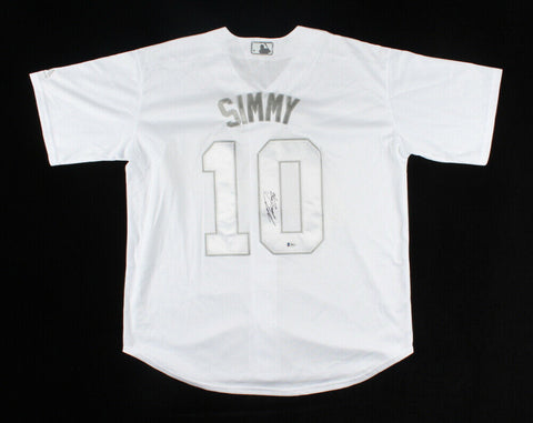 Marcus Semien Signed Oakland Athletics Players Weekend Jersey (Beckett COA) A's