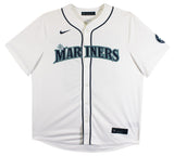 Mariners Julio Rodriguez Authentic Signed White Nike Jersey Autographed BAS