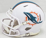 Zach Thomas Signed Miami Dolphins White Speed Mini Helmet "HOF 2023" Beckett Wit