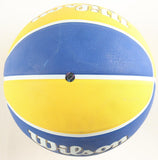Joe Smith Signed Golden State Warriors Logo NBA Basketball "'95 #1 Pick" (AWM)