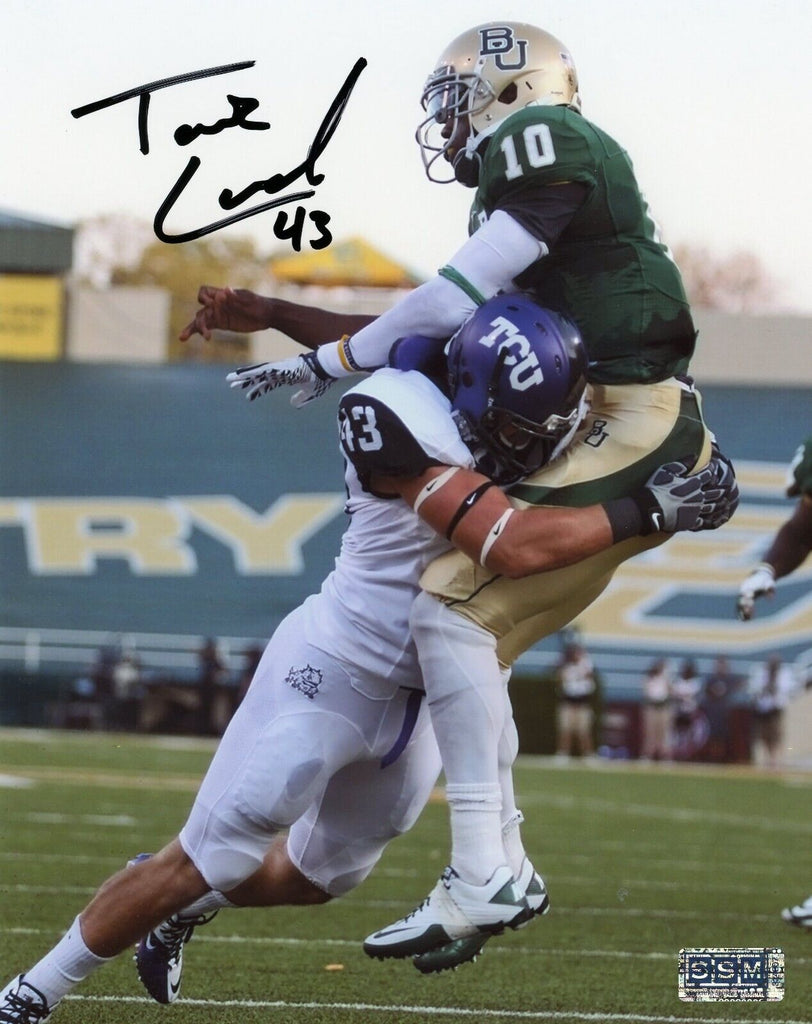 TANK CARDER SIGNED AUTOGRAPHED TCU HORNED FROGS 8x10 PHOTO COA – Super ...