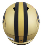 49ers Frank Gore Signed Rave Full Size Speed Rep Helmet W/ Case BAS Witnessed