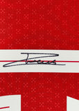 Framed Autographed/Signed Joao Neves 35x39 Portugal Soccer Jersey JSA COA