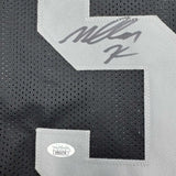 Autographed/Signed Malcolm Koonce Las Vegas Oakland Black Jersey JSA COA