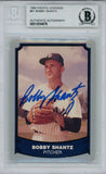 Bobby Shantz Autographed 1988 Pacific Legends I #61 Card Beckett Slab 38463