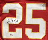 Jamal Charles Signed Custom Red Pro-Style Football Jersey BAS ITP