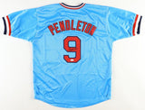 Terry Pendleton Signed St. Louis Cardinals Throwback Jersey (JSA COA) 1991 MVP