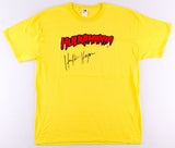 Hulk Hogan Signed Hulkamania T-Shirt (TSE) 12x World Champion Wrestler WWF & WCW