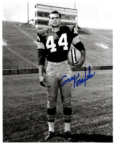 Packers GARY KNAFELC Signed 8x10 AUTO Photo #4 - 1961 & 62 NFL Champ