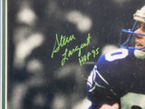 Steve Largent Autographed Framed 16x20 Photo Seahawks "HOF 95" MCS Holo #49226
