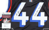 Paul Reed Signed Philadelphia 76ers Jersey Inscribed "Out the Mud" (JSA COA)