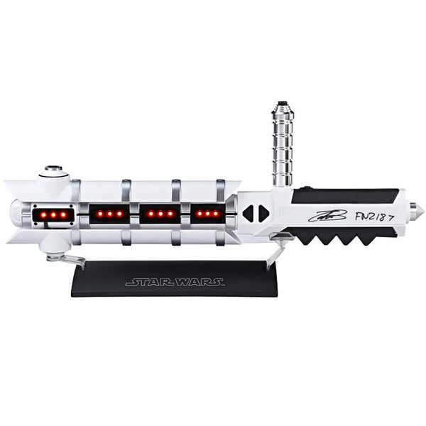 John Boyega Autographed Star Wars The Black Series Force FX Stormtrooper Baton