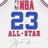 Michael Jordan Bulls Signed Mitchell & Ness 1985 All-Star GameJersey-UD