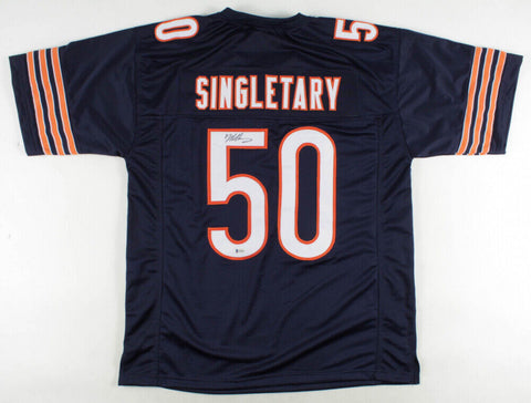 Mike Singletary Signed Chicago Bears Jersey (Beckett) Super Bowl XX Linebacker