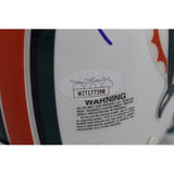 Bob Griese Mercury Morris Signed Miami Dolphins TB VSR4 Mini Helmet JSA 46034