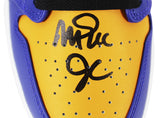 Magic Johnson Authentic Signed Right Nike Air Jordan 1 2022 Lakers Shoe BAS Wit