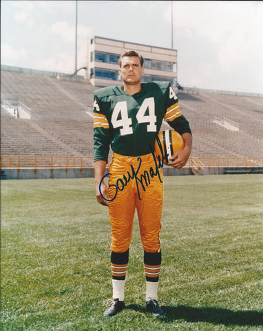 Packers GARY KNAFELC Signed 8x10 AUTO Photo #2 - 1961 & 62 NFL Champ