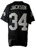 Bo Jackson Signed/Auto Raiders Custom Football Jersey Beckett Witness 208914