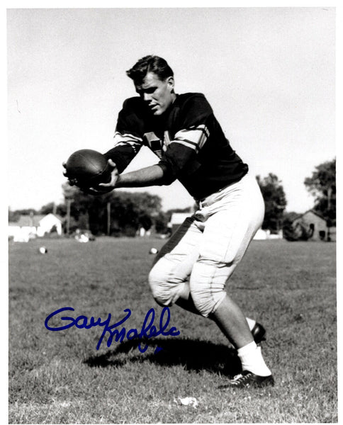 Packers GARY KNAFELC Signed 8x10 AUTO Photo #5 - 1961 & 62 NFL Champ