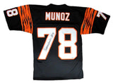 Anthony Munoz HOF Signed/Inscribed Mitchell & Ness Jersey Bengals PSA/DNA 195546