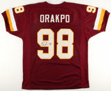 Brian Orakpo Signed Washington Redskins Jersey (JSA) 4xPro Bowl Linebacker/Texas