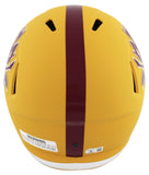 ASU Danny White "CHOF '97" Signed Yellow Sparky F/S Speed Rep Helmet W/ Case BAS