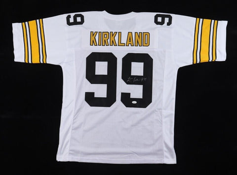 Levon Kirkland Signed Pittsburgh Steelers Jersey (JSA COA) 2xPro Bowl Linebacker