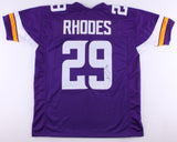 Xavier Rhodes Signed Minnesota Vikings Purple Jersey (TSE) 2xPro Bowl Cornerback