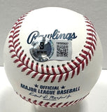 Royals BRET SABERHAGEN Signed Official MLB Baseball AUTO - Mets - BAS