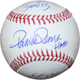 Sandlot Signed OML Baseball Patrick Renna +6 Character Name Beckett 50747