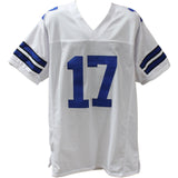 Brandon Aubrey Autographed/Signed Pro Style Size XL White Jersey Beckett 44653