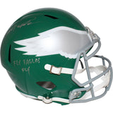 Vince Papale Autographed Philadelphia Eagles F/S Helmet TB Beckett 42254