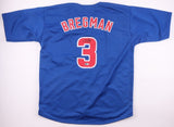 Alex Bregman Signed Chicago Cubs Blue Jersey (Beckett) 2xWorld Series Champ /3B