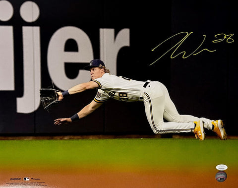 Milw Brewers Outfielder JOEY WIEMER Signed 16x20 Photo #3 AUTO - JSA