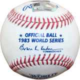 Eddie Murray Signed Baltimore Orioles '83 WS OML Baseball Champs Fanatics 58304