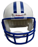 Ty Detmer Signed/Autographed White BYU Cougars Mini Football Helmet JSA 213118