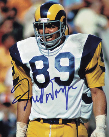 Fred Dryer Autographed Signed 8x10 Photo Los Angeles Rams SKU #245995