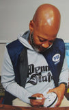 Terry Smith Coach Signed/Inscribed Mini Football Helmet Penn State JSA 208282