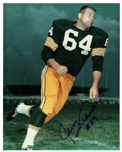 Packers Hall of Famer JERRY KRAMER Signed 8x10 Photo #14 AUTO - Heisman - MVP