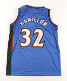 Richard Hamilton Signed Washington Wizards Jersey (Steiner) 2004 NBA Champion