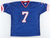 Doug Flutie Signed Buffalo Bills Jersey (Beckett) Boston College Eagles Q.B.