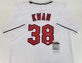 Steven Kwan Signed Cleveland Guardians Jersey JSA COA 2022 Gold Glove Outfielder