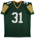 George Teague Signed Green Bay Packers Jersey (Beckett) Alabama Crimson Tide D.B