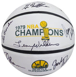 1978-79 NBA CHAMP SUPERSONICS AUTOGRAPHED BASKETBALL 9 SIGS WILKENS MCS 145851