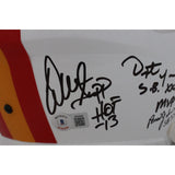 Super Bowl 37 Autographed Tampa Bay Buccaneers F/S TB Helmet HOF Beckett 48026